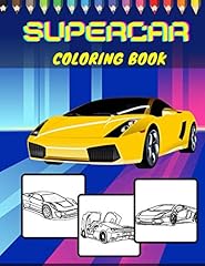 Supercar coloring book for sale  Delivered anywhere in UK