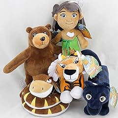 HNBCTOYS Mowgli Baloo Bear Shere Khan Tiger Kaa Snake, used for sale  Delivered anywhere in USA 