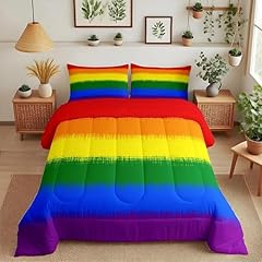 Feelyou rainbow bedding for sale  Delivered anywhere in USA 
