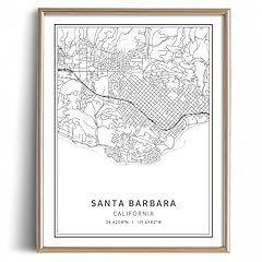 Santa barbara poster for sale  Delivered anywhere in USA 