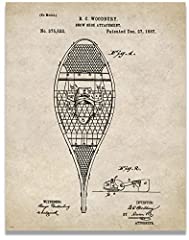 Snowshoes patent poster for sale  Delivered anywhere in USA 
