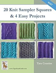 Knit sampler squares for sale  Delivered anywhere in UK