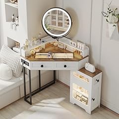 Corner vanity desk for sale  Delivered anywhere in USA 