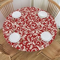 Christmas round tablecloth for sale  Delivered anywhere in USA 