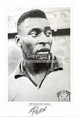 Pele hand signed for sale  Delivered anywhere in UK