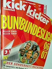 Kicker sonderheft bundesliga gebraucht kaufen  Wird an jeden Ort in Deutschland