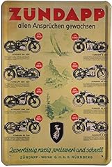 Blechschild 20x30 zündapp gebraucht kaufen  Wird an jeden Ort in Deutschland