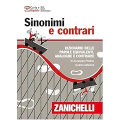 Sinonimi contrari. dizionario usato  Spedito ovunque in Italia 