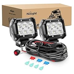 Nilight - ZH010 2PCS 4 Inch 18W Flood LED Light Bars for sale  Delivered anywhere in USA 