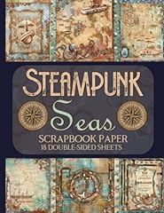 Steampunk seas scrapbook for sale  Delivered anywhere in UK