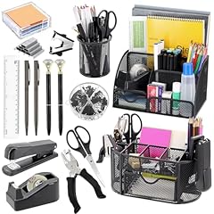 Black desk organizers for sale  Delivered anywhere in USA 