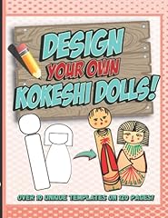 Design kokeshi dolls for sale  Delivered anywhere in UK