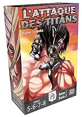 Attaque titans coffret d'occasion  Livré partout en France