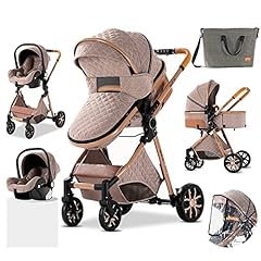 3 in 1 Baby Travel System Baby Stroller Reversible, used for sale  Delivered anywhere in UK