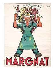 Vins margnat affiche d'occasion  Livré partout en France