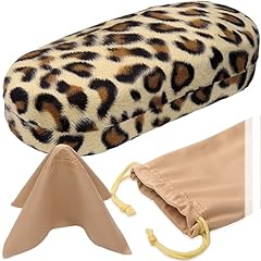 Myeyeglasscase premium leopard for sale  Delivered anywhere in USA 