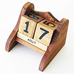 Calendrier perpetuel bois d'occasion  Livré partout en France