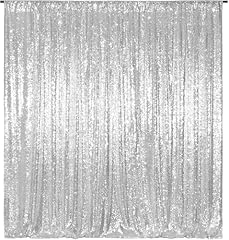 Sliver sequin backdrop for sale  Delivered anywhere in UK
