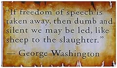 Freedom speech george for sale  Delivered anywhere in USA 