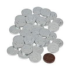 Silver chocolate coins for sale  Delivered anywhere in USA 