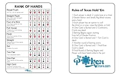 Rank poker hands for sale  Delivered anywhere in USA 