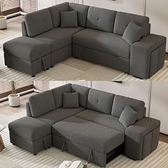 Reversible sleeper sectional for sale  Delivered anywhere in USA 