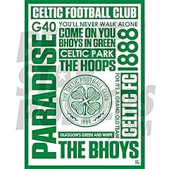 Star posters celtic for sale  Delivered anywhere in UK
