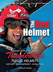 Red helmet usaf for sale  Delivered anywhere in UK