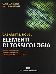 Casarett doull. elementi usato  Spedito ovunque in Italia 