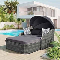 Outdoor sunbed retractable for sale  Delivered anywhere in USA 