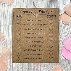Wedding game guess for sale  Delivered anywhere in UK