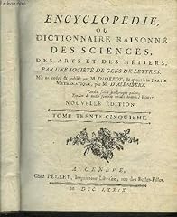 encyclopedie diderot pellet d'occasion  Livré partout en France