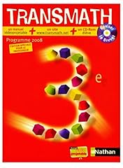 Transmath programme 2008 d'occasion  Livré partout en France