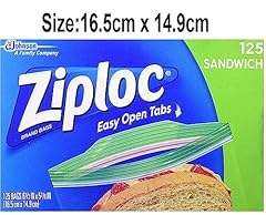 Ziploc 145ct zip for sale  Delivered anywhere in USA 