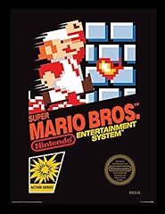 Super Mario Bros. (NES Cover) Stampa incorniciata 30x40 usato  Spedito ovunque in Italia 