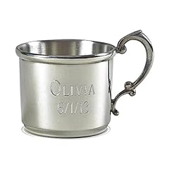 Pewter baby cup for sale  Delivered anywhere in USA 