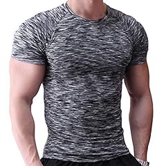 Muscle Alive Men Skinny Tight Compression Base Layer for sale  Delivered anywhere in UK