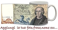 Tazza 5000 lire usato  Spedito ovunque in Italia 