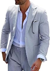 Seersucker slim suits for sale  Delivered anywhere in UK