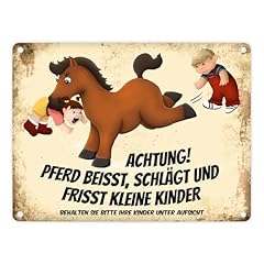 Metallschild pferde motiv gebraucht kaufen  Wird an jeden Ort in Deutschland