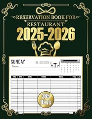 Reservation book restaurant for sale  Delivered anywhere in USA 