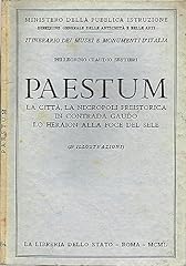 Paestum. città necropoli usato  Spedito ovunque in Italia 