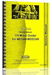Galion 118 grader for sale  Delivered anywhere in USA 