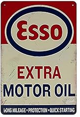 Metall blechschild esso gebraucht kaufen  Wird an jeden Ort in Deutschland
