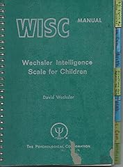 Wisc manual wechsler for sale  Delivered anywhere in USA 