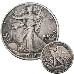 1918 walking liberty for sale  Delivered anywhere in USA 