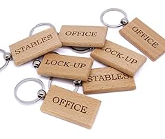 Personalised wooden keyring for sale  Delivered anywhere in Ireland