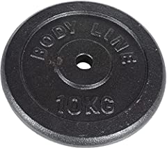 Usato, Bodyline Disco Peso da 10kg in ghisa per Allenamento con bilanciere usato  Spedito ovunque in Italia 