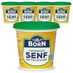 5x200ml born senf gebraucht kaufen  Wird an jeden Ort in Deutschland