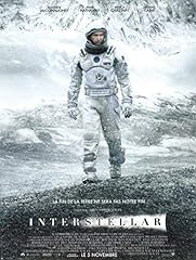 Interstellar affiche cinéma d'occasion  Livré partout en France